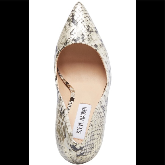 Steve Madden Snake Effect Pumps - Picture 5 of 7